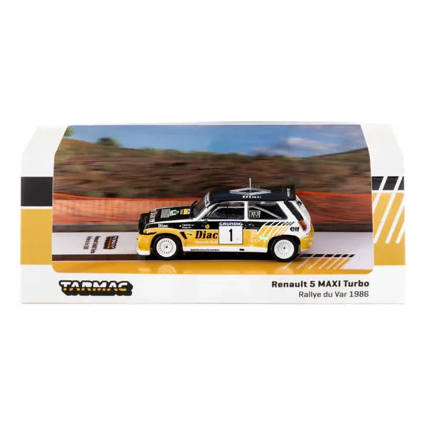 TARMAC WORKS Renault 5 Maxi Turbo #1 François Chatriot / Michel Périn Rally du Var