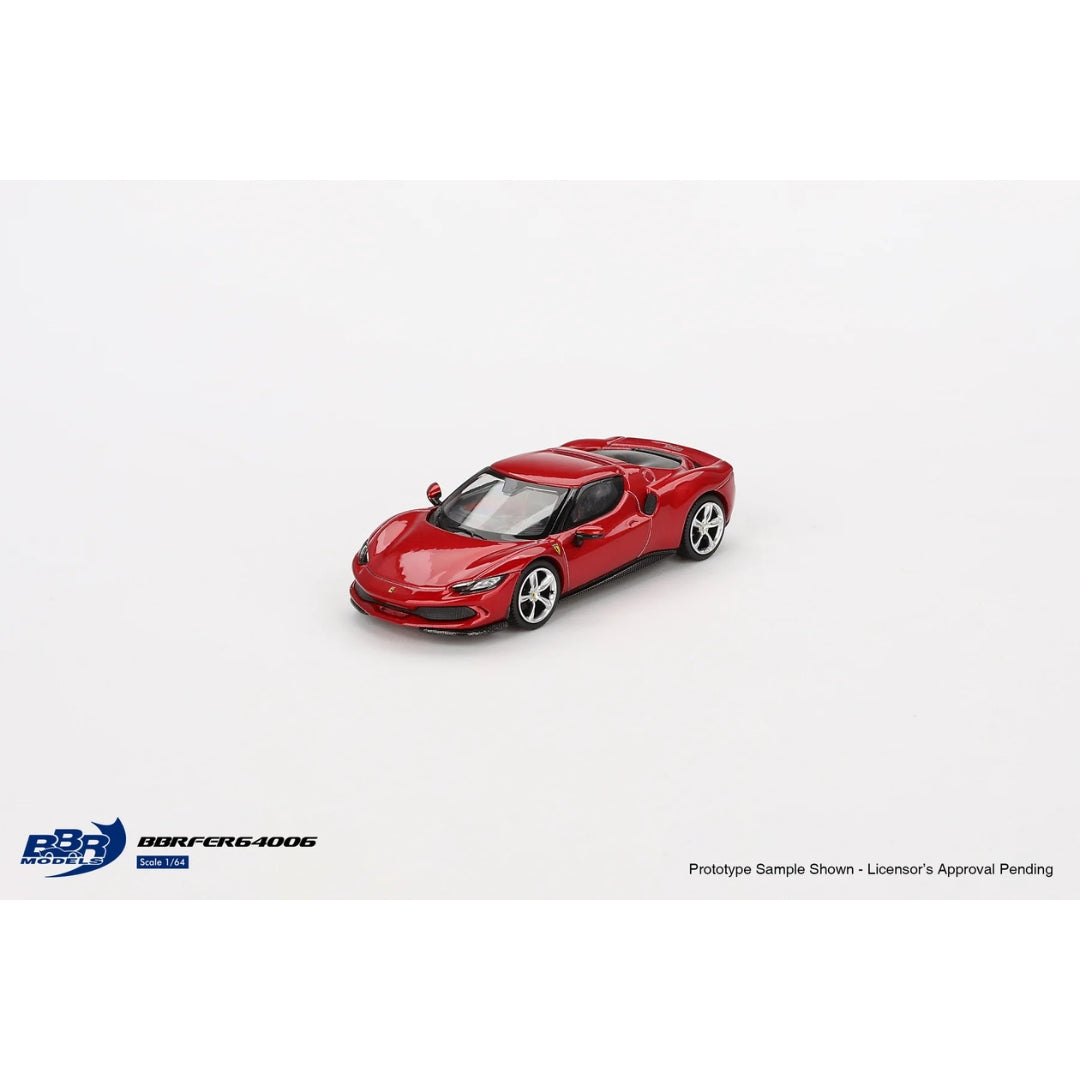 *EN CAMINO* BBR Models Ferrari 296 GTB Rosso Imola