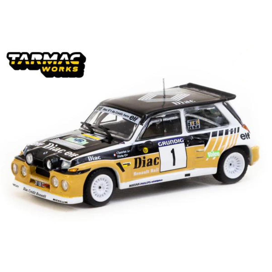 TARMAC WORKS Renault 5 Maxi Turbo #1 François Chatriot / Michel Périn Rally du Var