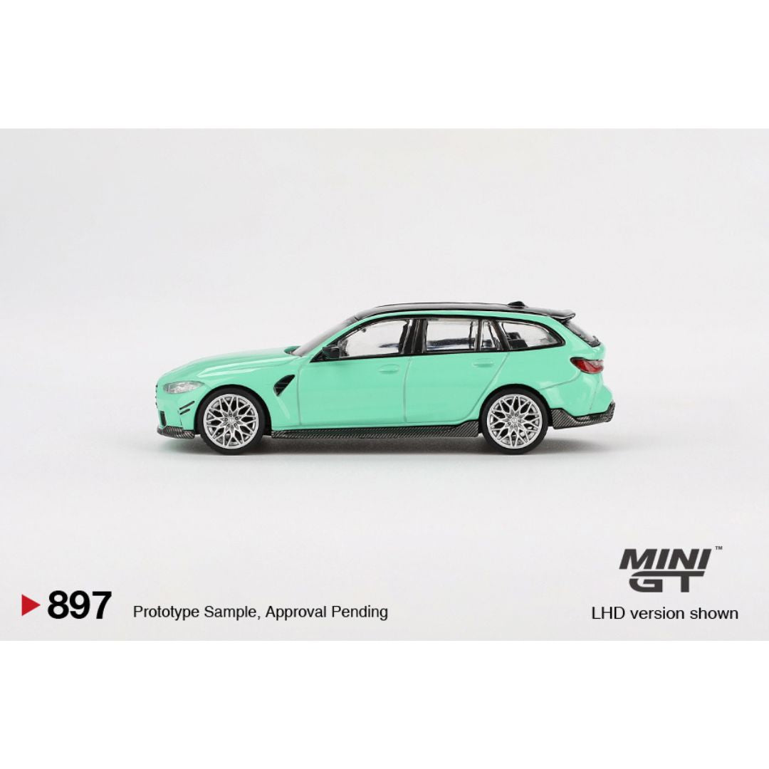 Mini GT BMW M3 M Performance Touring Mint Green - 897