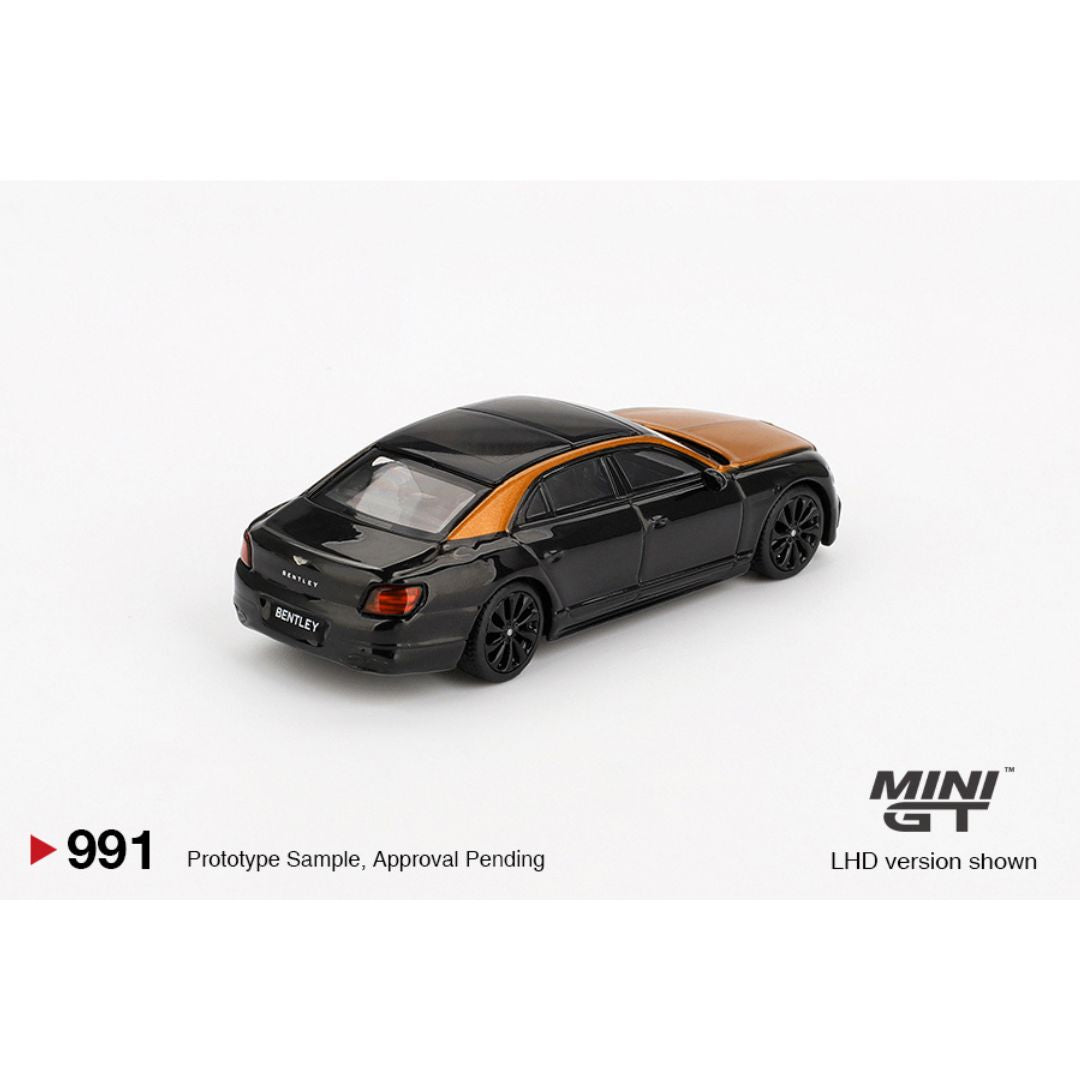 Mini GT Bentley Flying Spur Orange Flame / Onyx - 991