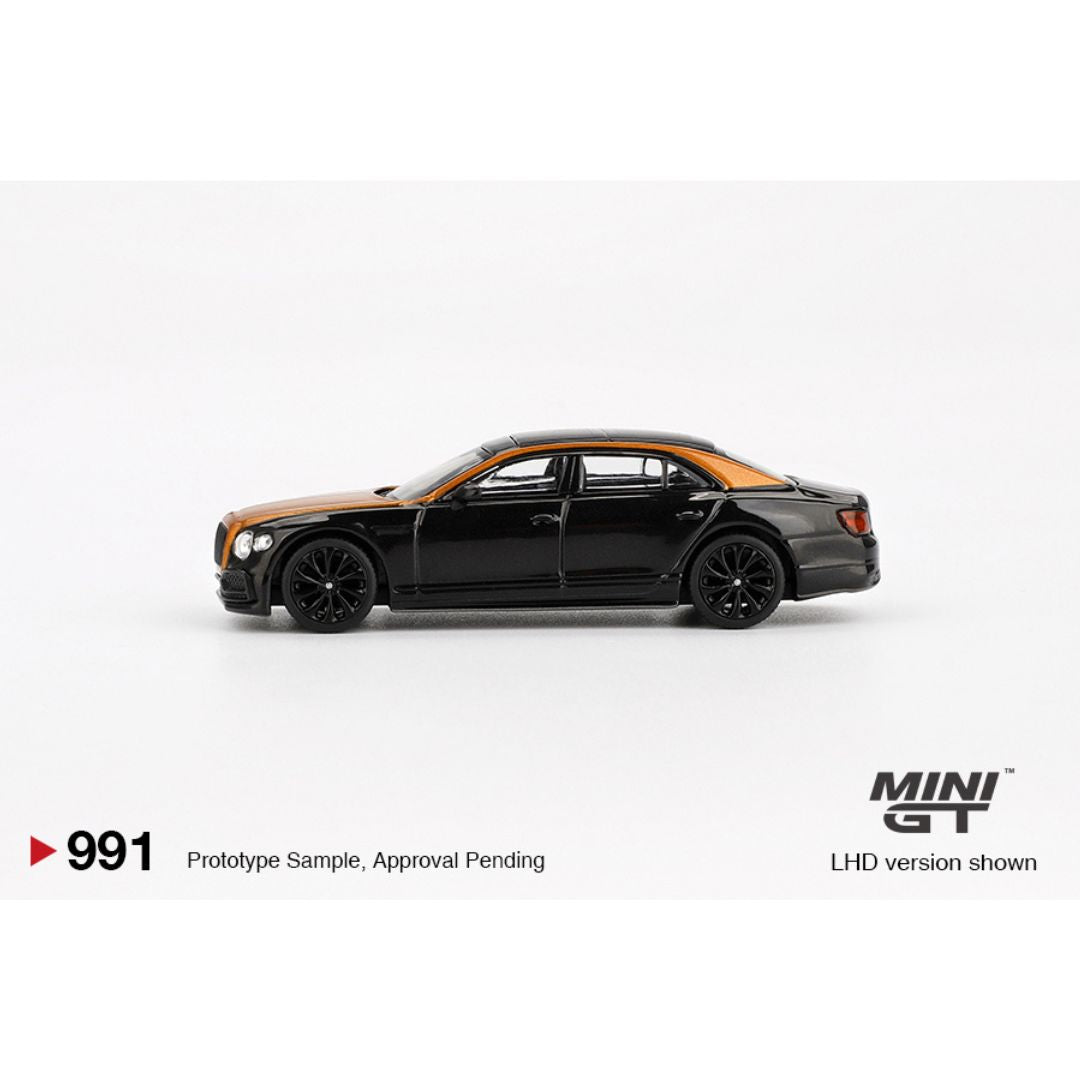 Mini GT Bentley Flying Spur Orange Flame / Onyx - 991