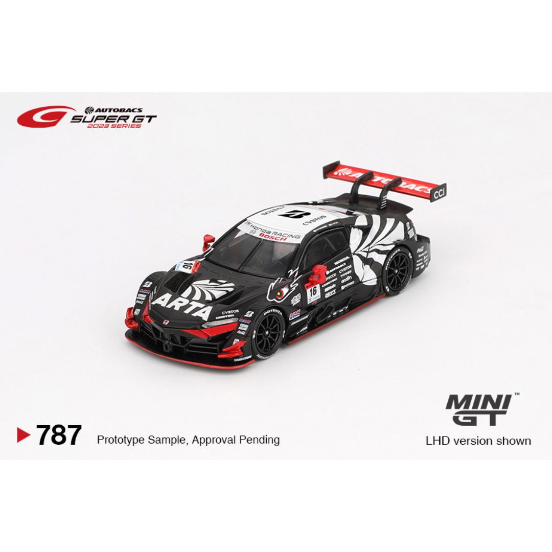 Mini GT Honda NSX-GT "Type S" GT500 #16 "ARTA MUGEN NSX-GT " ARTA 2023 SUPER GT Series - 787