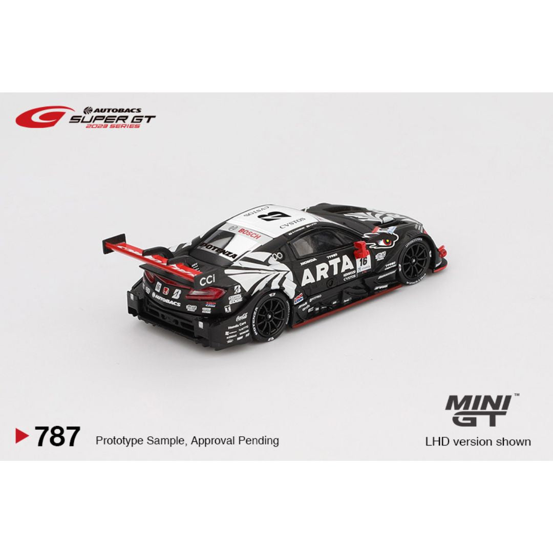 Mini GT Honda NSX-GT "Type S" GT500 #16 "ARTA MUGEN NSX-GT " ARTA 2023 SUPER GT Series - 787