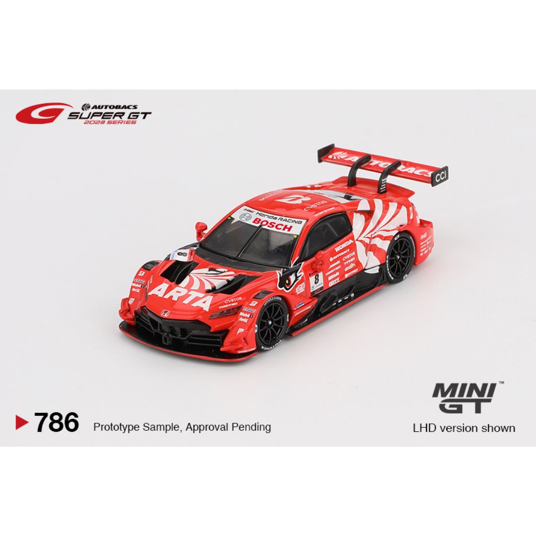 Mini GT Honda NSX-GT "Type S" GT500 #8 "ARTA MUGEN NSX-GT " ARTA 2023 SUPER GT Series - 786