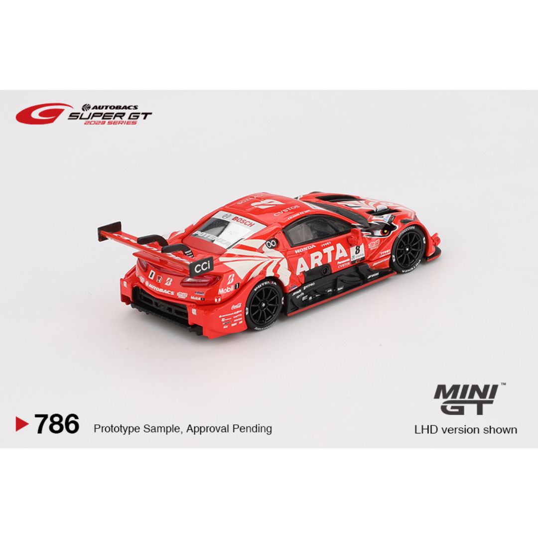 Mini GT Honda NSX-GT "Type S" GT500 #8 "ARTA MUGEN NSX-GT " ARTA 2023 SUPER GT Series - 786