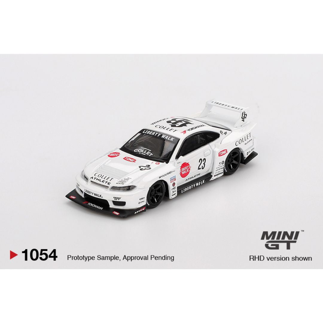 ミニカー MINIGT Nissan S15 SILVIA LB-Silhouette Mini GT Nissan LB-Super Silhouette S15 Silvia ATHLETE - 1054
