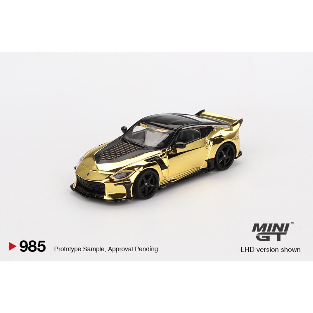 Mini GT Nissan Z VeilSide FFZ400 Gold Chrome - 985