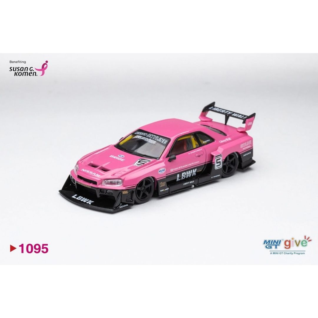 *PRE-ORDER* Mini GT GIVE 2025 Nissan LB-ER34 Super Silhouette Skyline - 1095