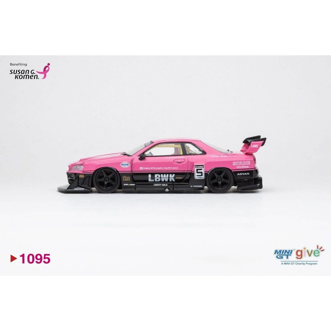 *PRE-ORDER* Mini GT GIVE 2025 Nissan LB-ER34 Super Silhouette Skyline - 1095
