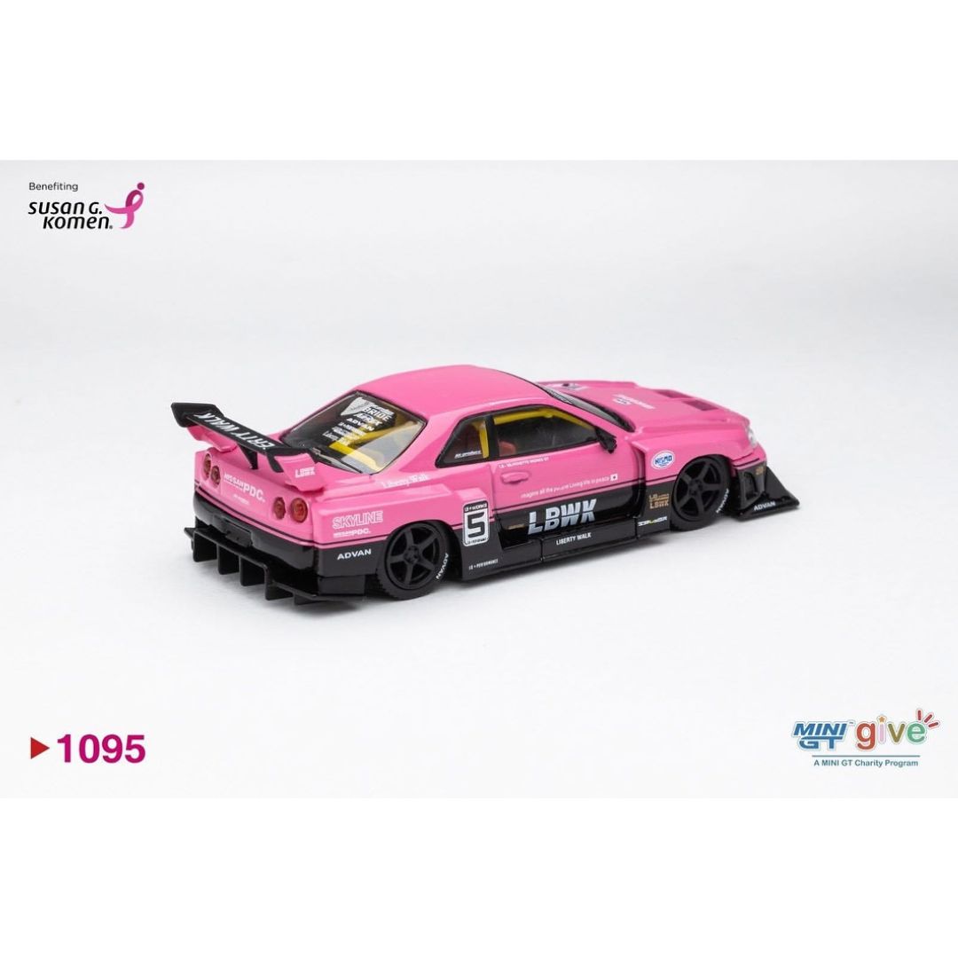 *PRE-ORDER* Mini GT GIVE 2025 Nissan LB-ER34 Super Silhouette Skyline - 1095