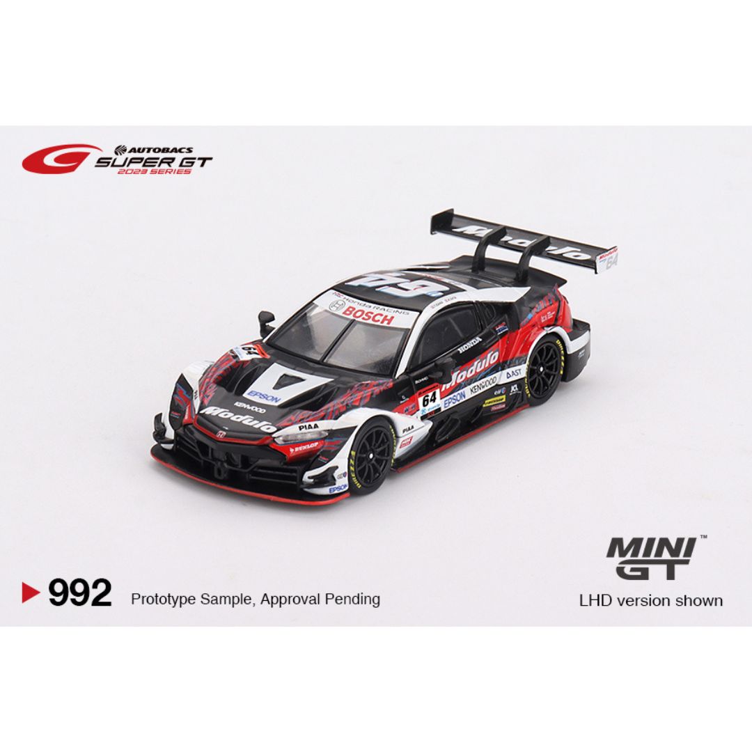 Mini GT Honda NSX-GT "Type S" GT500 #64 "Modulo NSX-GT" Modulo Nakajima Racing 2023 SUPER GT Series - 992