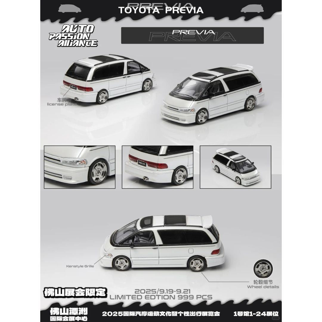 *PRE-ORDER* Mortal Toyota Previa White | 2025 Auto Passion Alliance (APA)