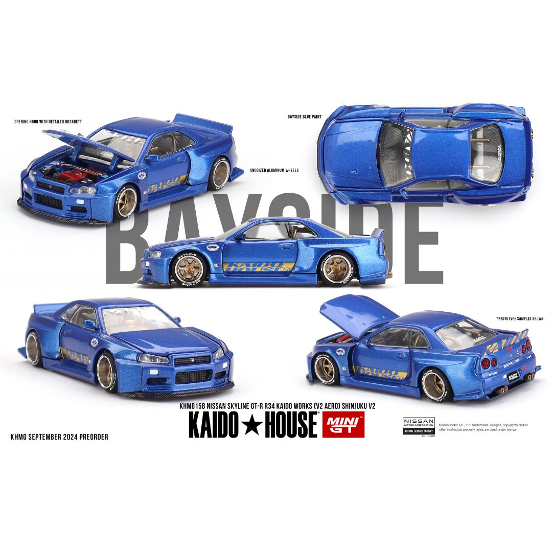 Kaido House Nissan Skyline GT-R (R34) Kaido Works SHINJUKU V2 - 158