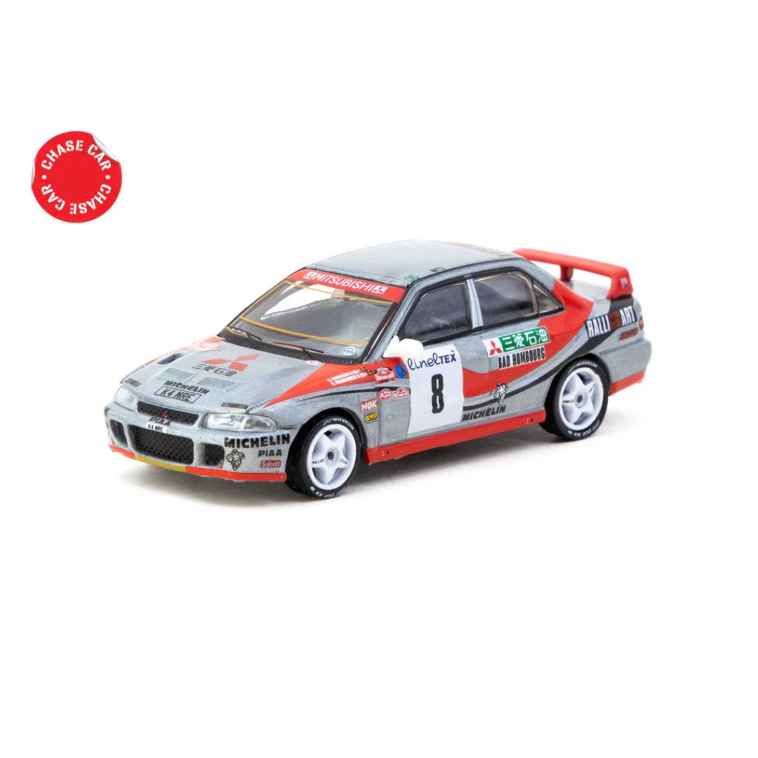 Tarmac Works Mitsubishi Lancer Evolution Rallye Monte-Carlo 1993 #8