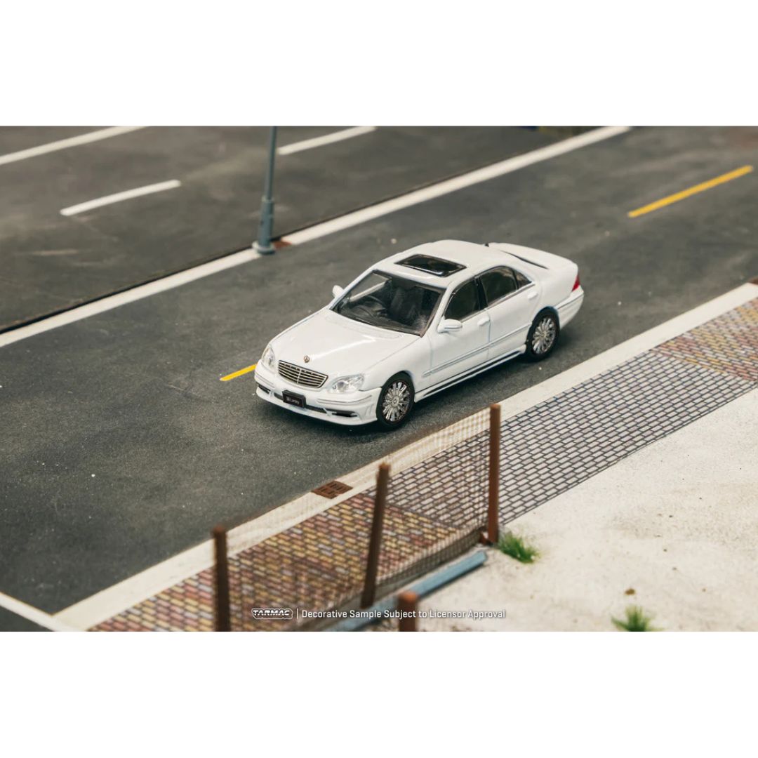 Tarmac Works Mercedes-Benz S-Class Wald Alabaster White - Lamley Special Edition