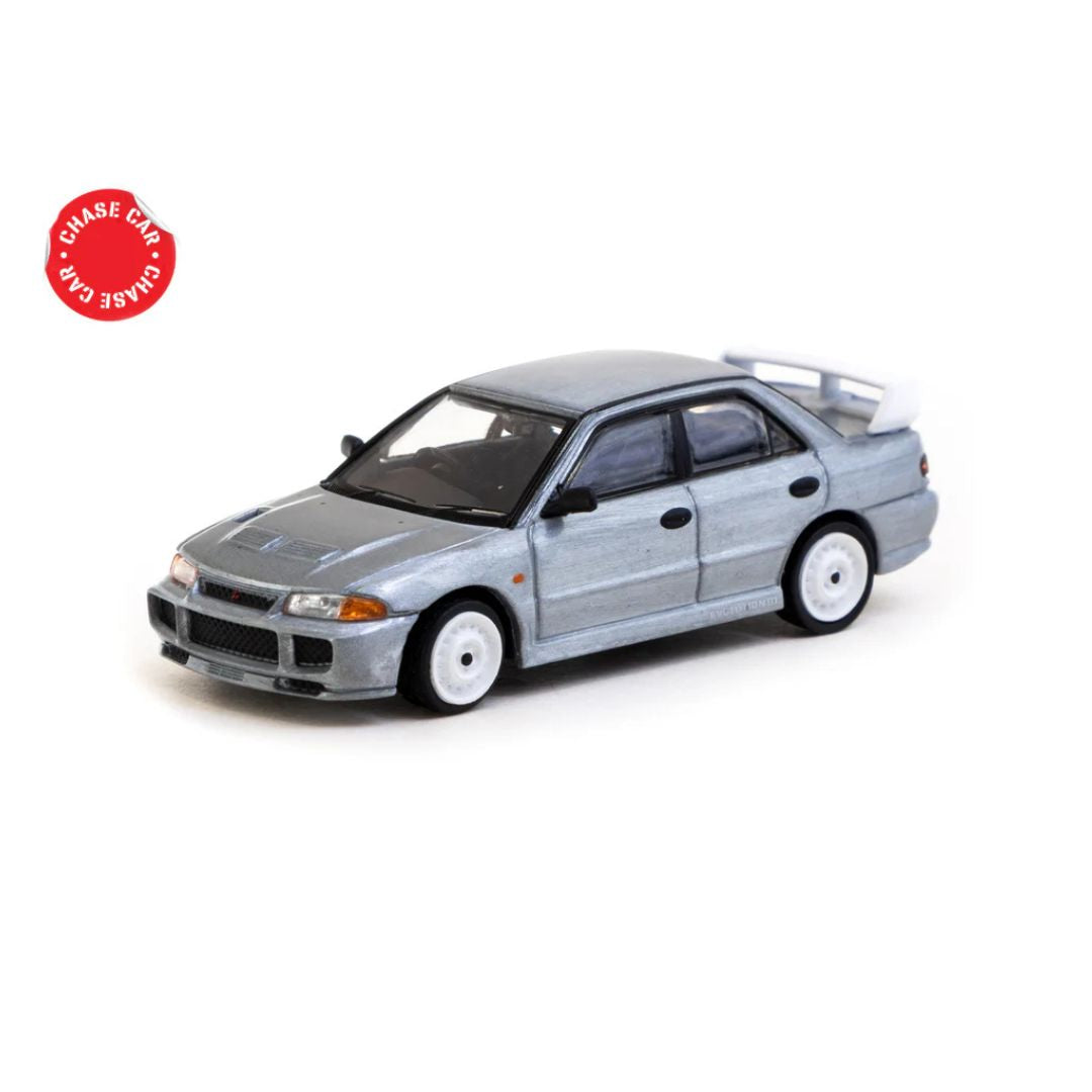Tarmac Works Mitsubishi Lancer RS  Evolution III White - Lamley Special Edition