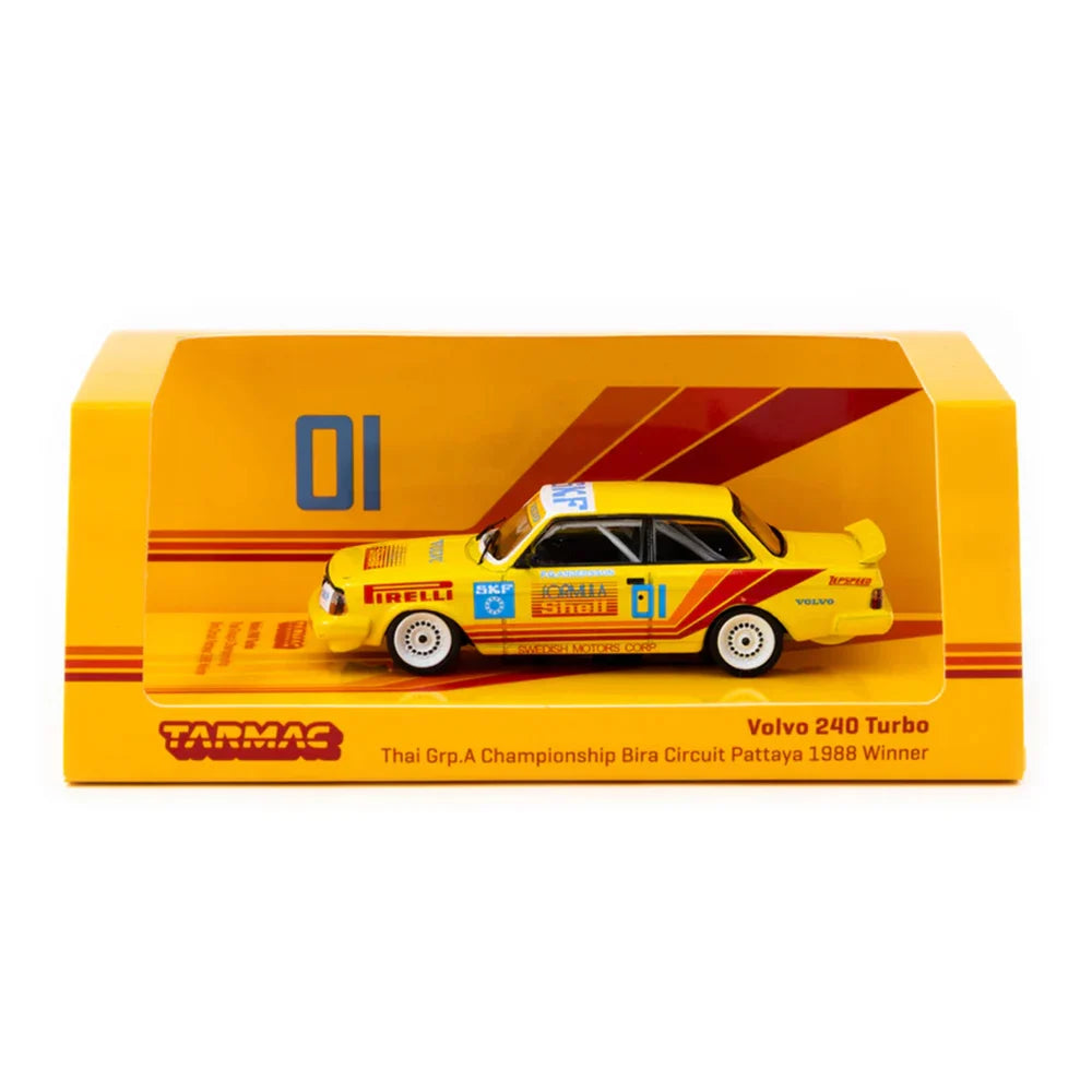 Tarmac Works Volvo 240 Turbo Thai Group A Championship Bira Circuit Pattaya Winner 1988