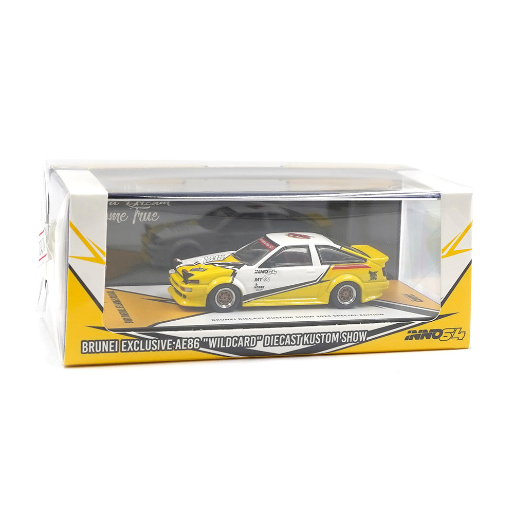 Inno 64 Toyota Sprinter Trueno AE86 – Brunei Diecast Kustom Show 2024