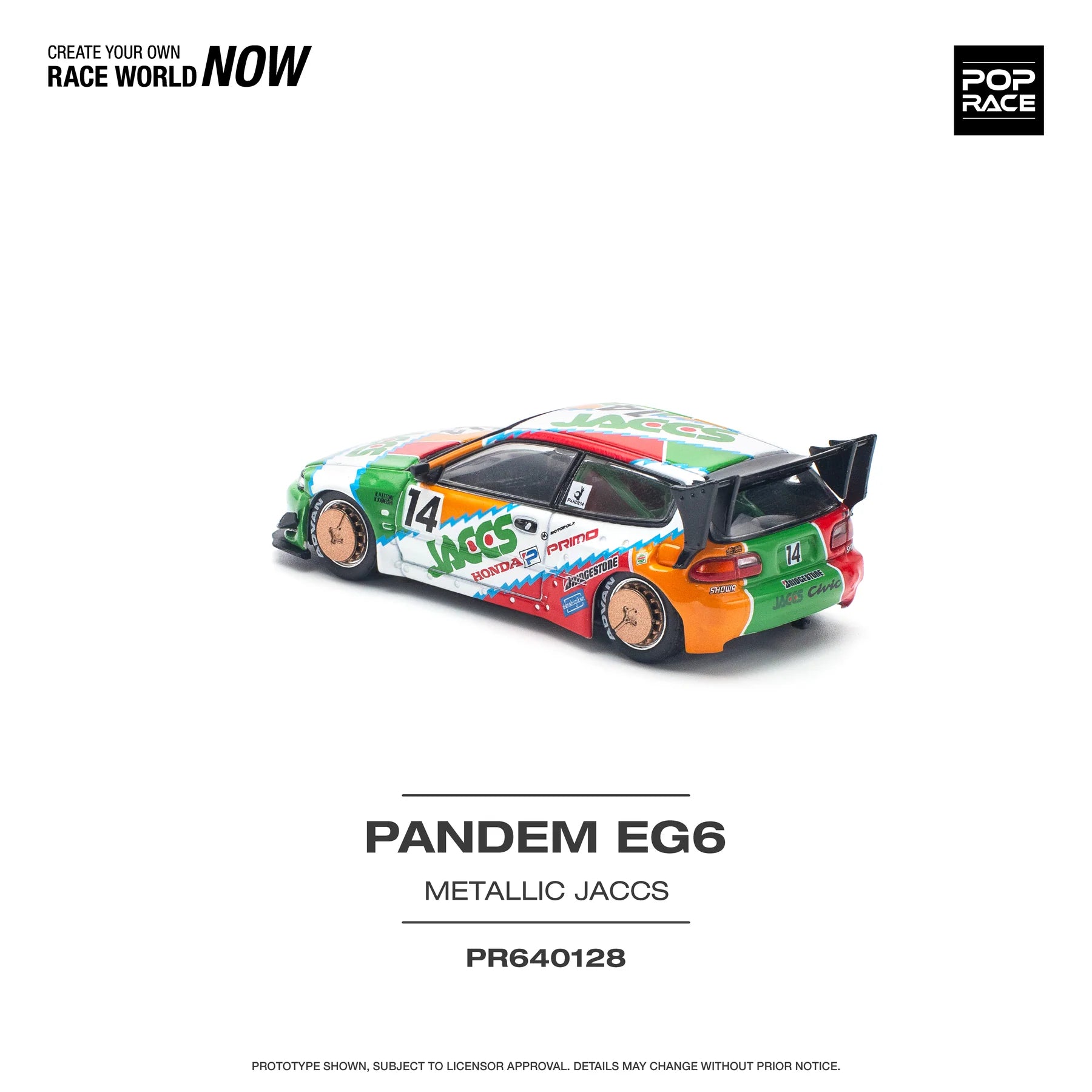 Pop Race Pandem Civic EG6 v1.5 JACCS