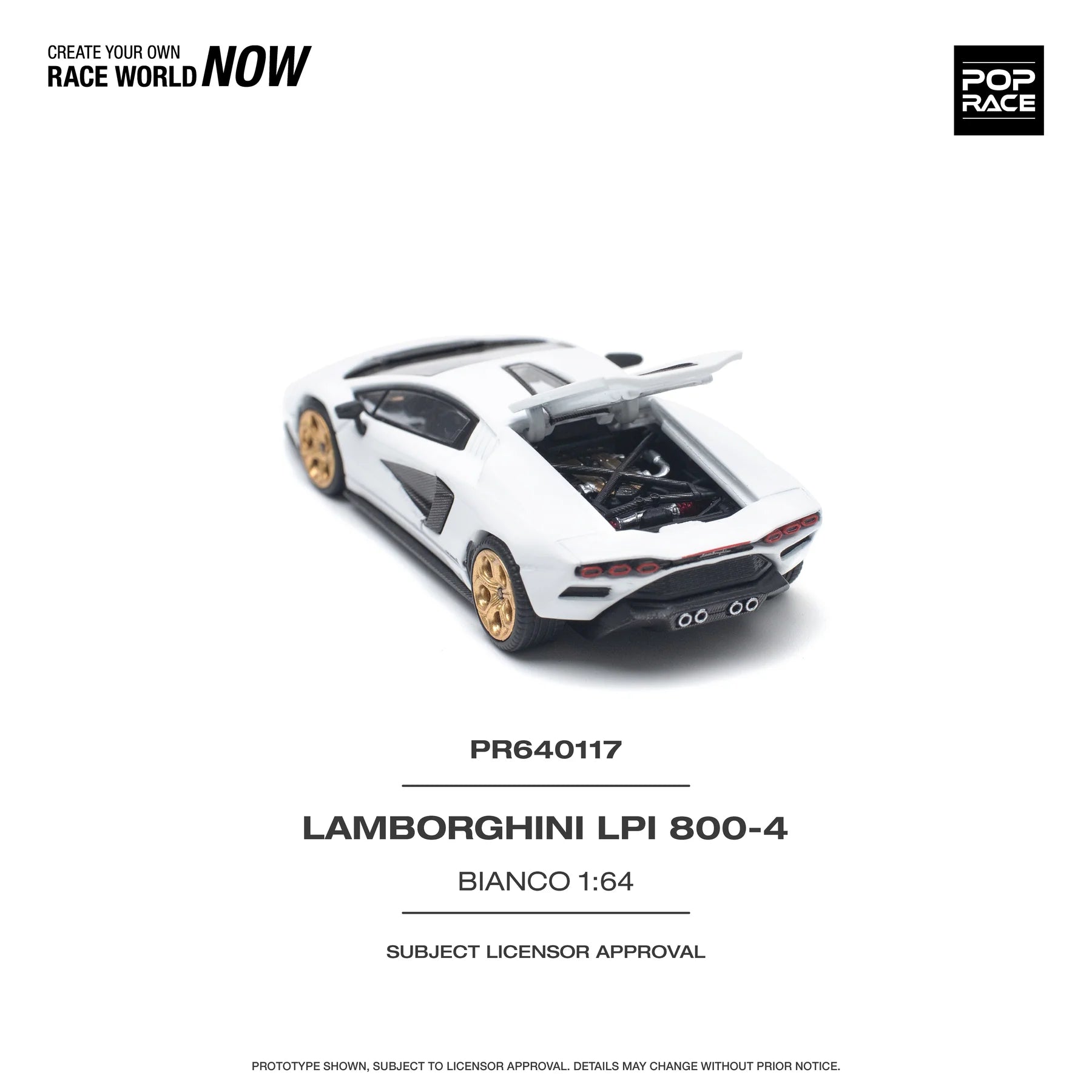 Pop Race Lamborghini Countach LPI 800-4