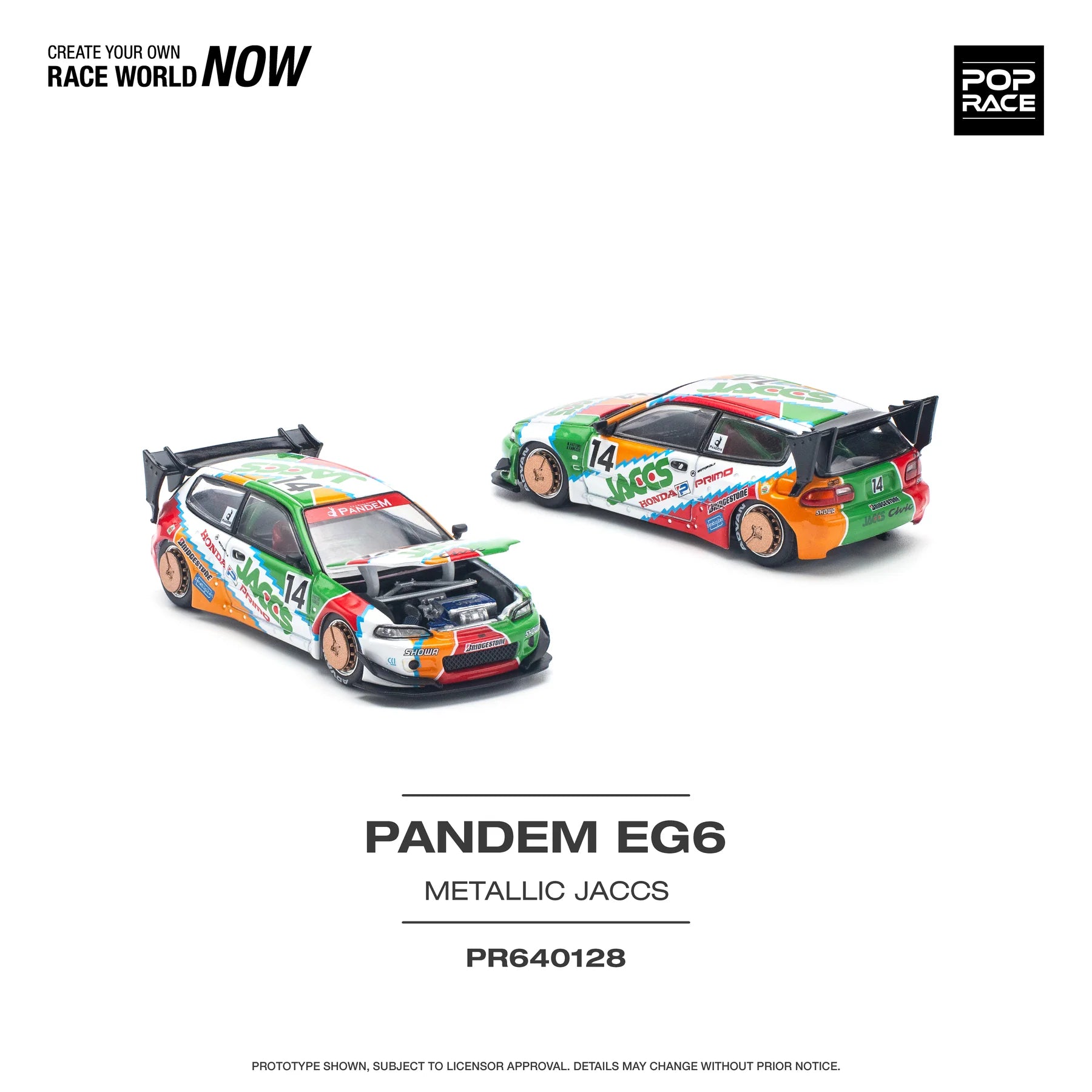 Pop Race Pandem Civic EG6 v1.5 JACCS