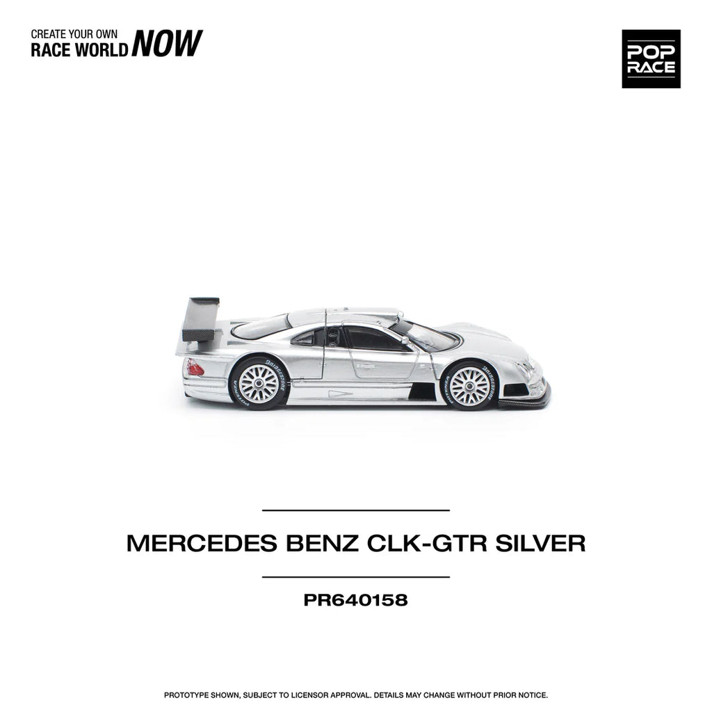 *EN CAMINO* Pop Race Mercedes-Benz AMG CLK GTR Silver