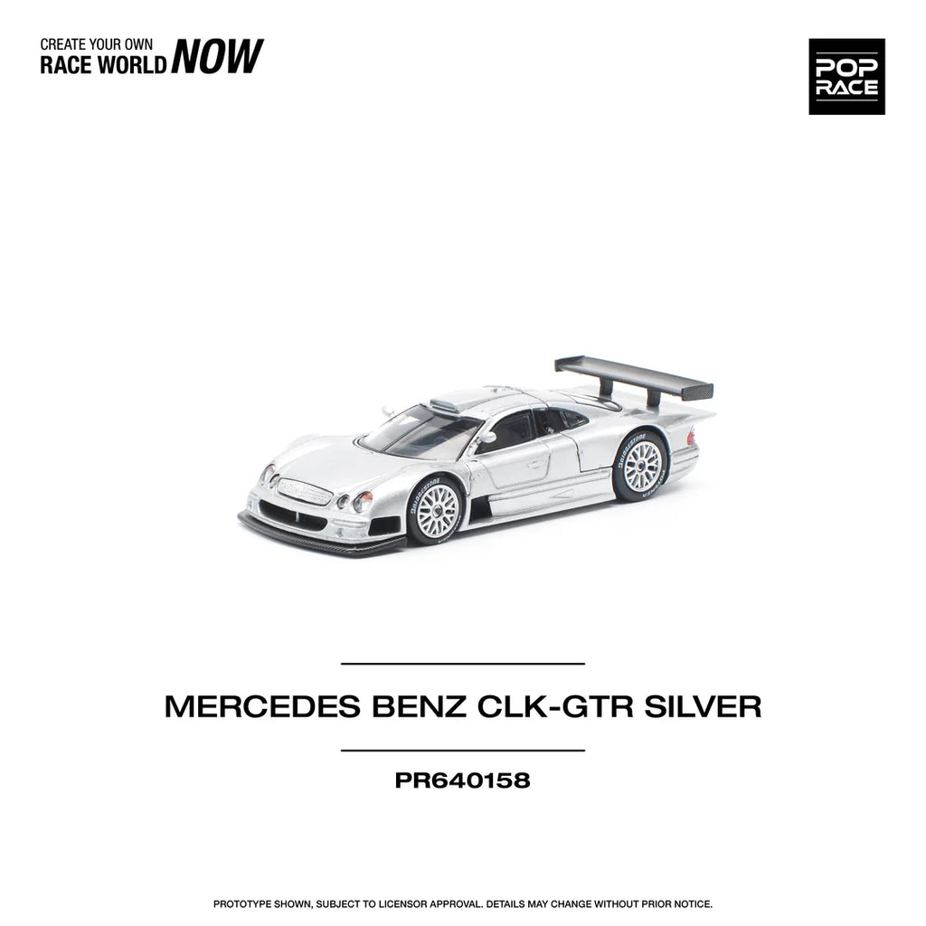 *EN CAMINO* Pop Race Mercedes-Benz AMG CLK GTR Silver