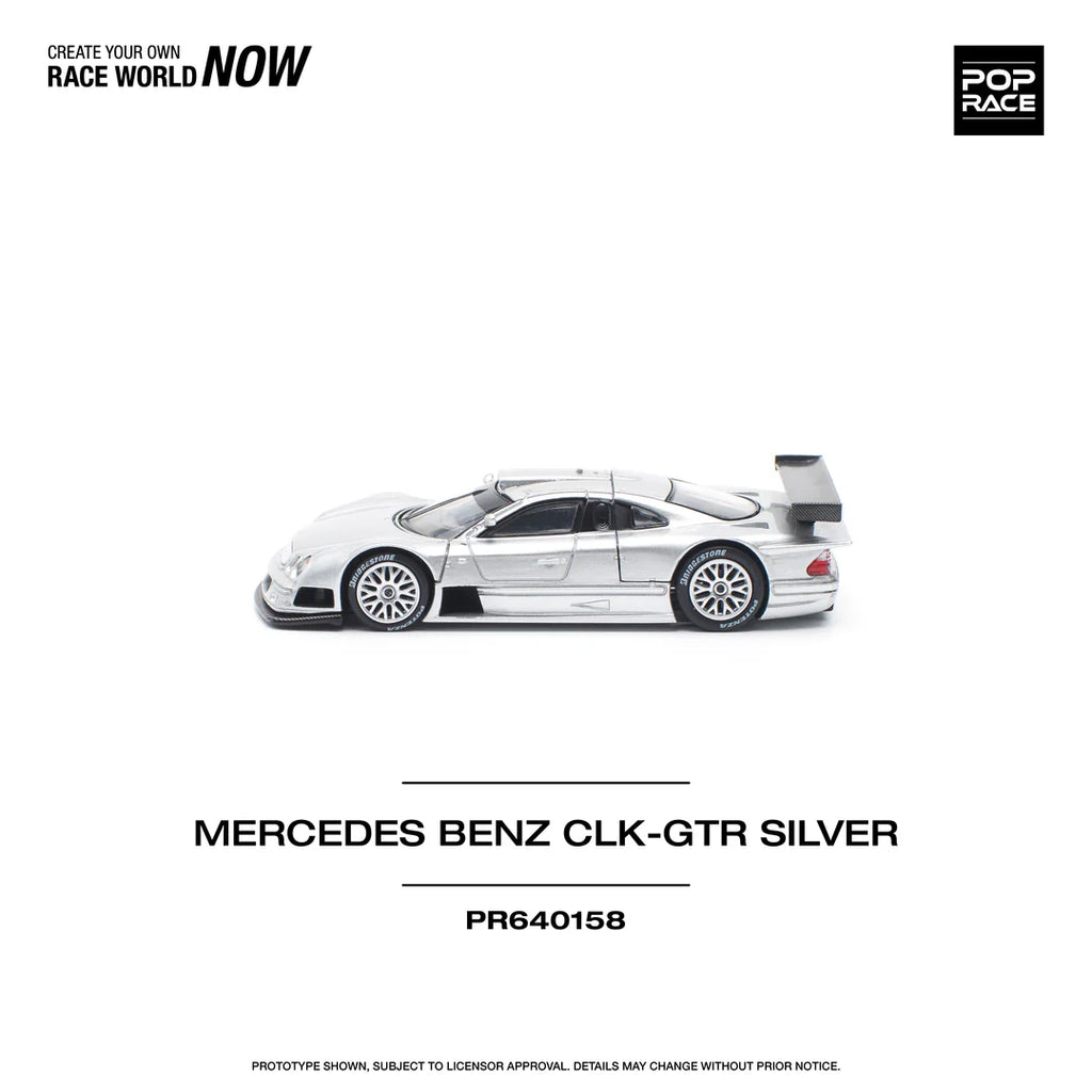 *EN CAMINO* Pop Race Mercedes-Benz AMG CLK GTR Silver