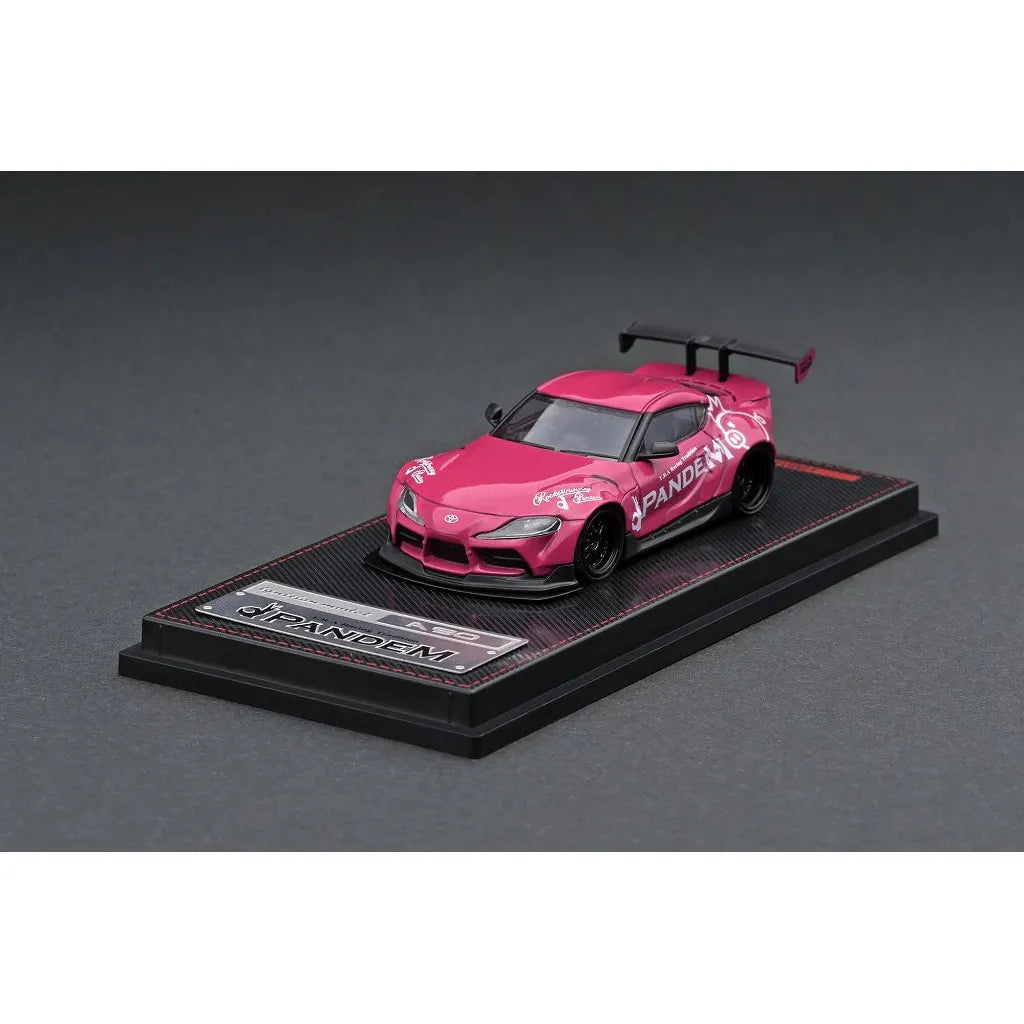 Ignition Model Toyota Pandem Supra A90 (Rosa oscuro)