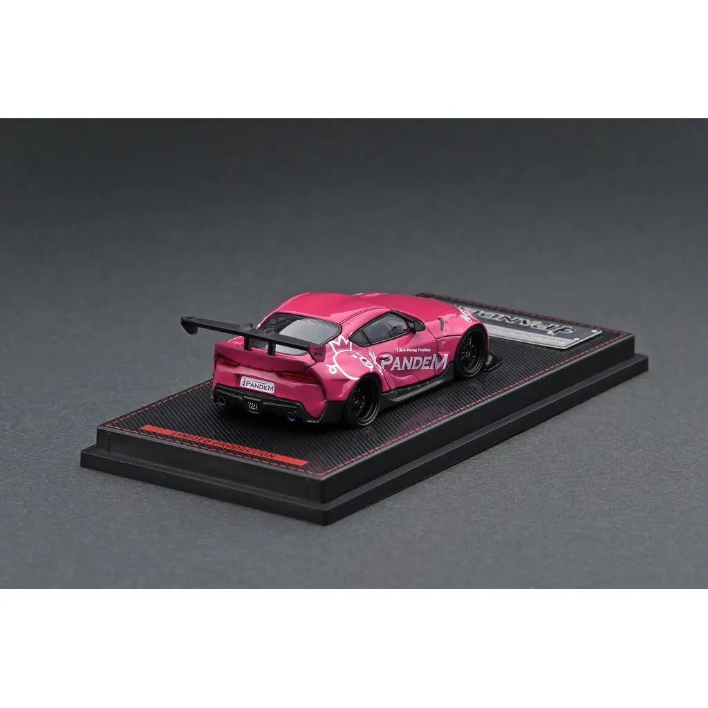 Ignition Model Toyota Pandem Supra A90 (Rosa oscuro)