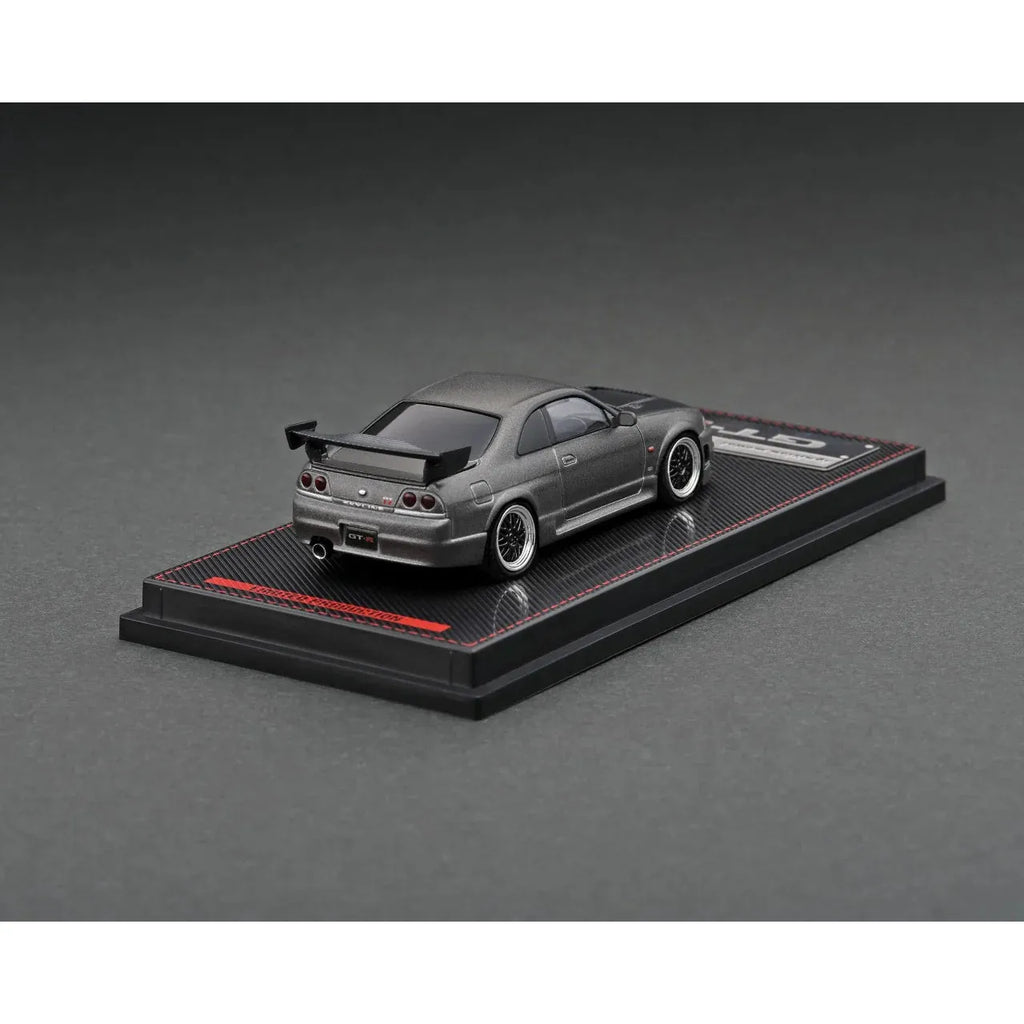 Ignition Model Nissan Nismo R33 GT-R 400R (Gris titanio)