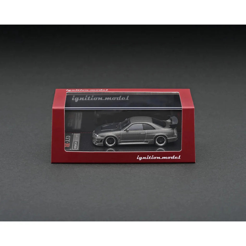 Ignition Model Nissan Nismo R33 GT-R 400R (Gris titanio)
