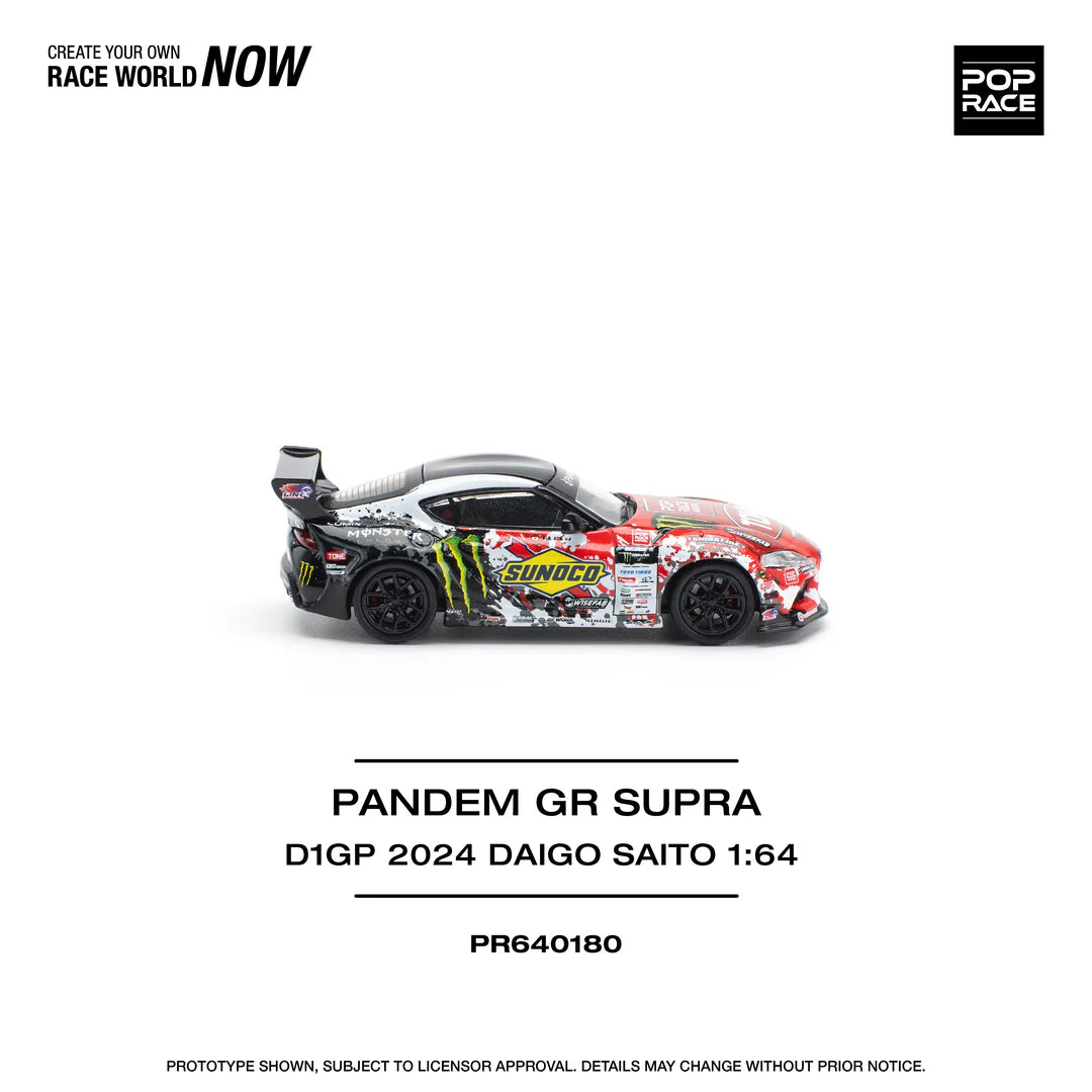 *EN CAMINO* Pop Race Pandem GR Supra D1GP 2024 Daigo Saito
