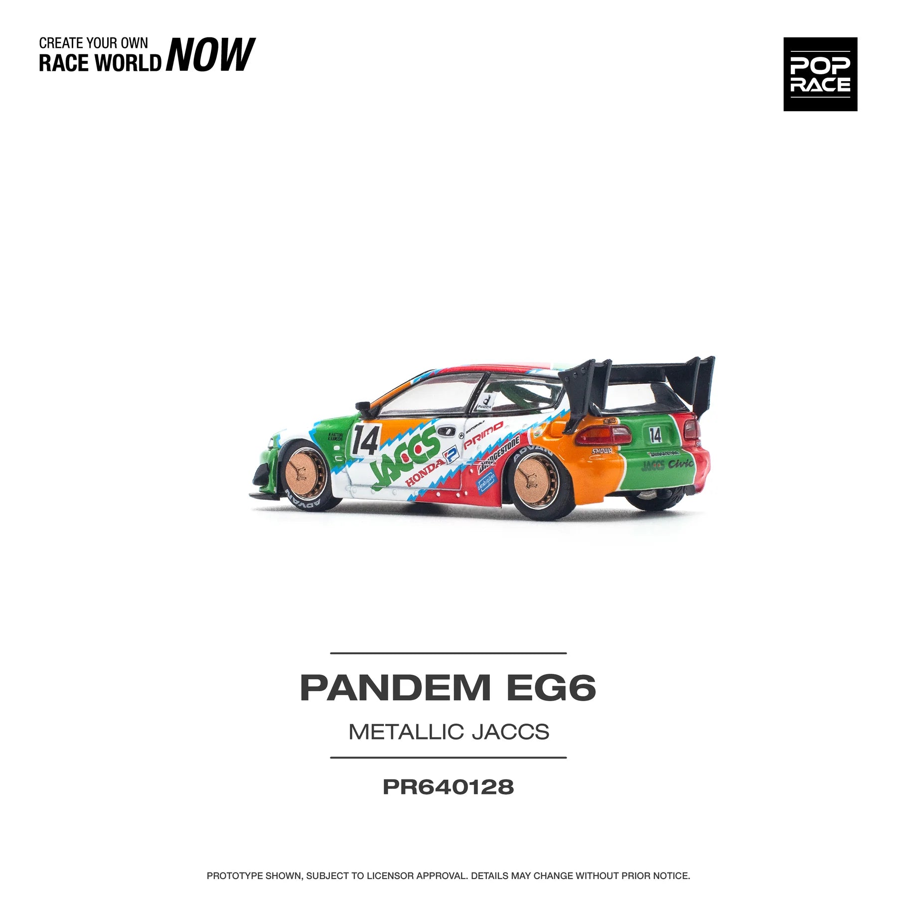 Pop Race Pandem Civic EG6 v1.5 JACCS