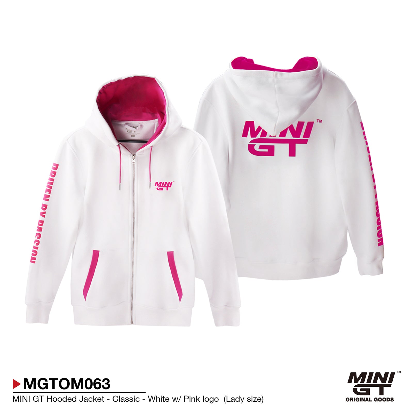 *PRE-ORDER* Mini GT Sudadera con cremallera Classic (Talla mujer)
