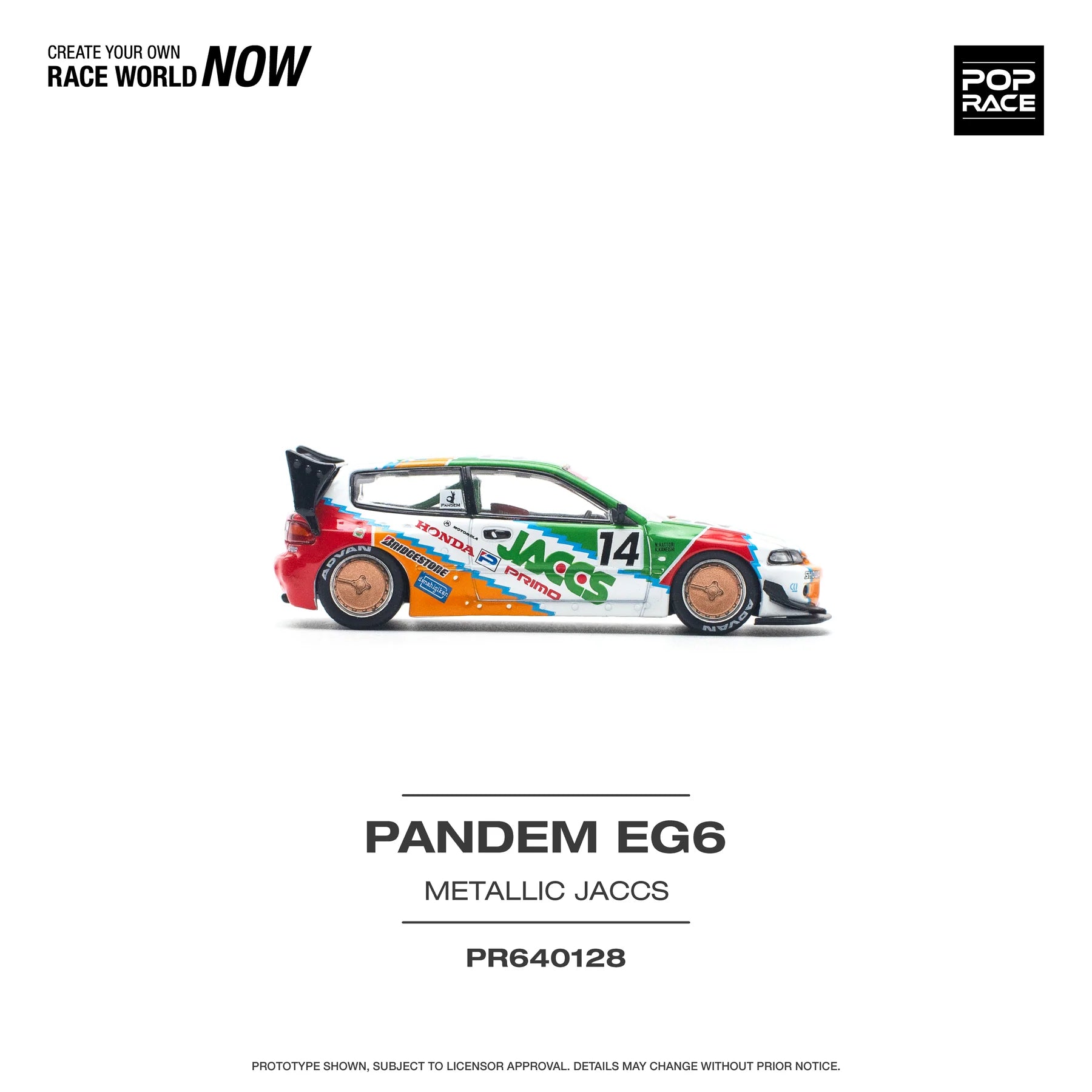Pop Race Pandem Civic EG6 v1.5 JACCS
