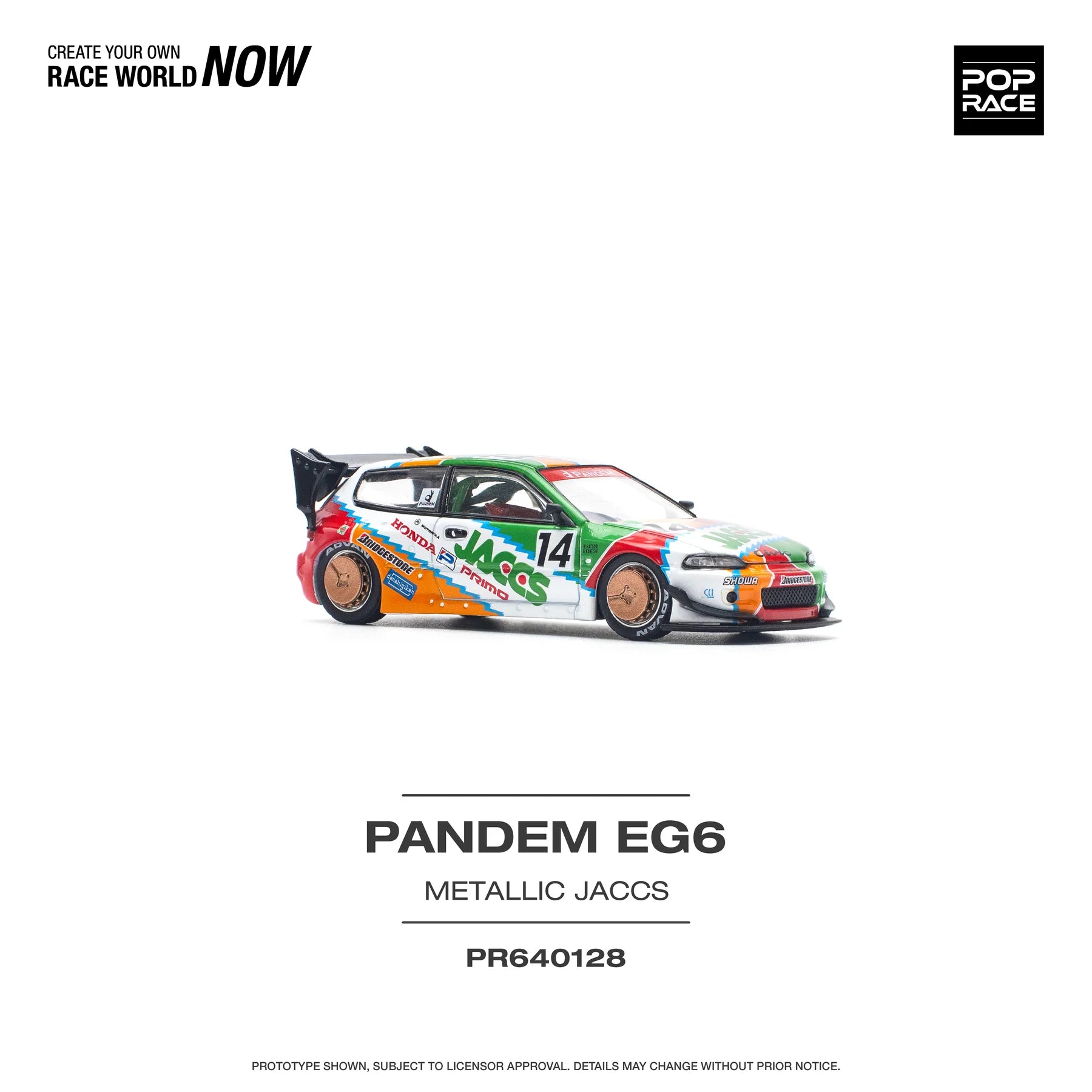 Pop Race Pandem Civic EG6 v1.5 JACCS