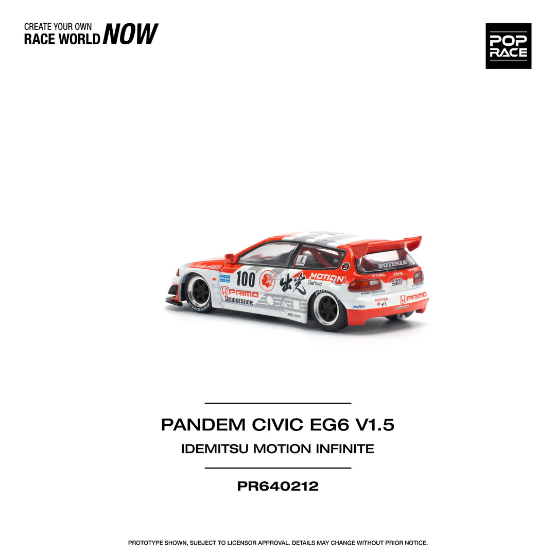 *EN CAMINO* Pop Race Pandem Civic EG6 V1.5 Idemitsu Motion Infinite