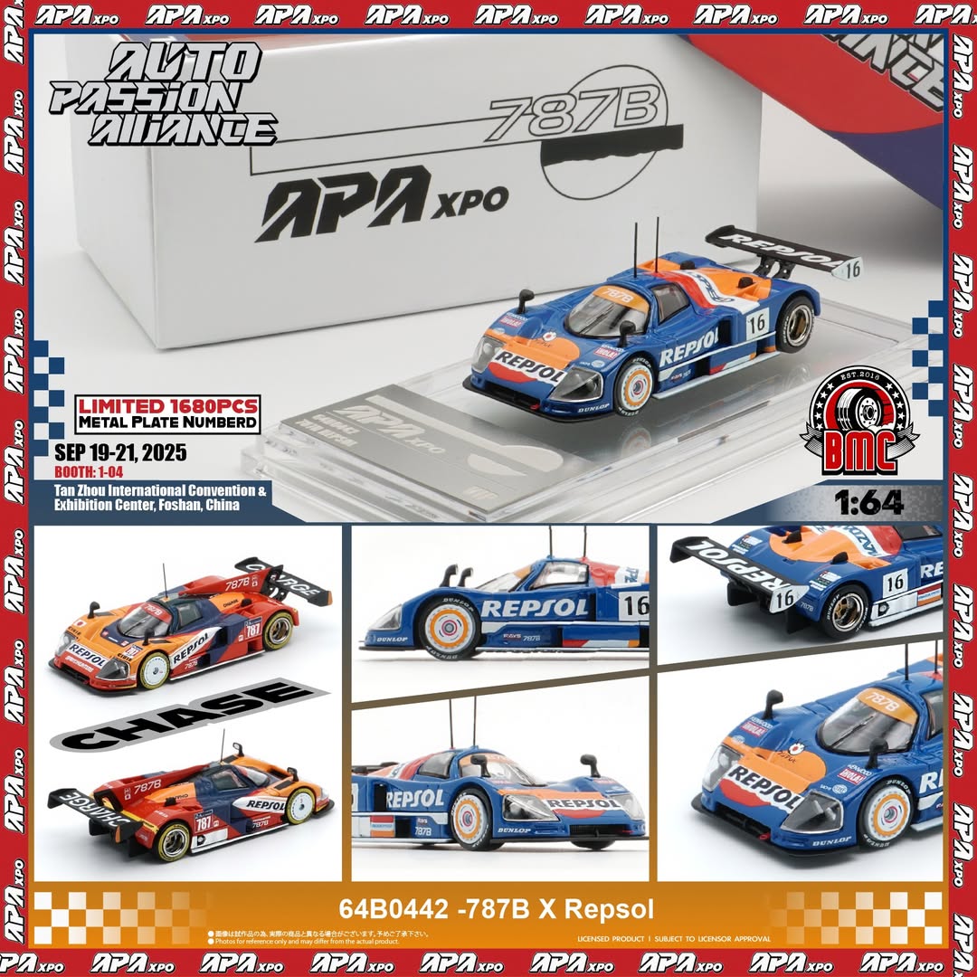 *PRE-ORDER* BMC Mazda 787B Repsol | 2025 Auto Passion Alliance (APA)