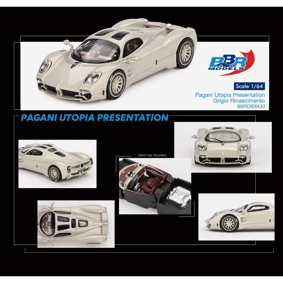 BBR Pagani Utopia Presentation – Grigio Rinascimento