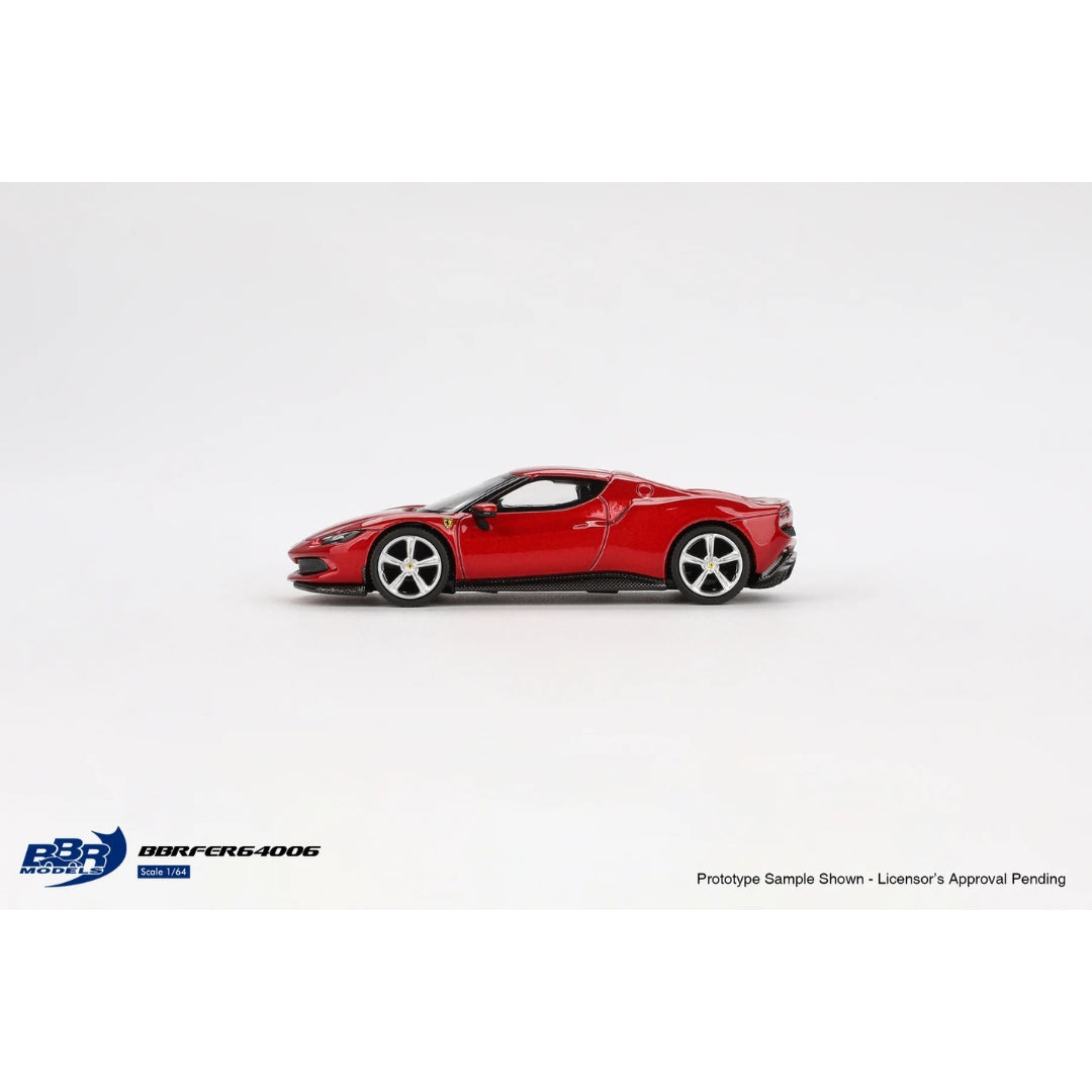 *EN CAMINO* BBR Models Ferrari 296 GTB Rosso Imola