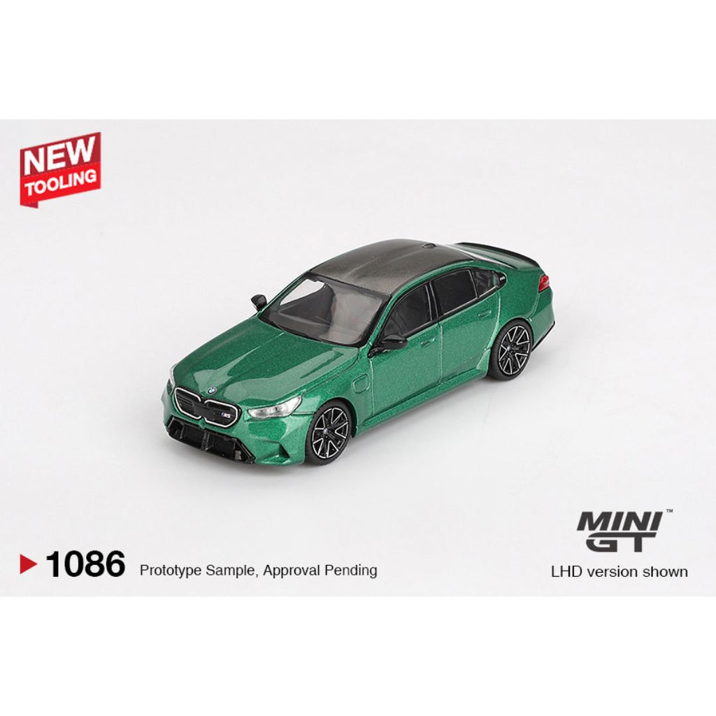 Mini GT BMW M5 Isle of Man Green Metallic - 1086