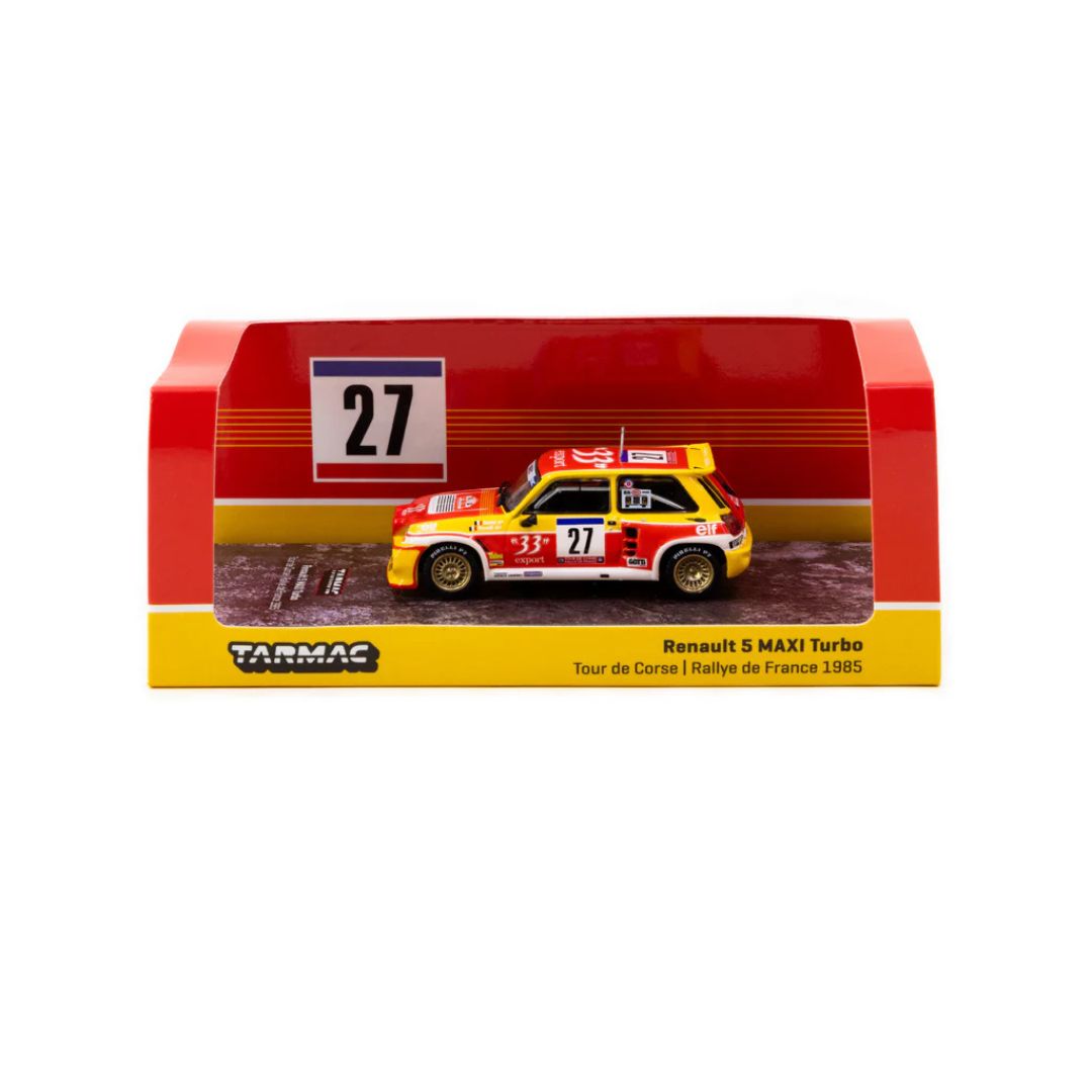 Tarmac Works Renault 5 MAXI Turbo Tour de Corse - Rallye de France 1985 #27