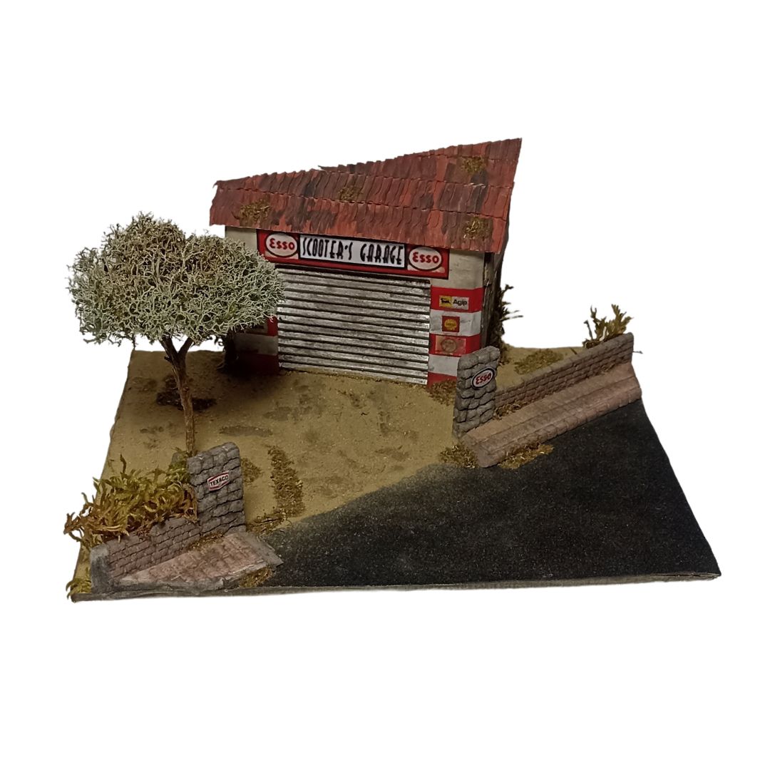 Diorama Scooter's Garage