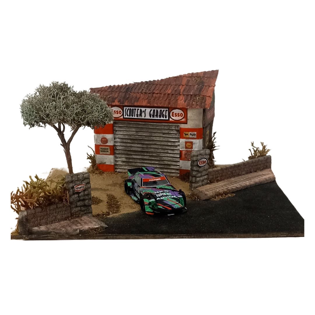 Diorama Scooter's Garage