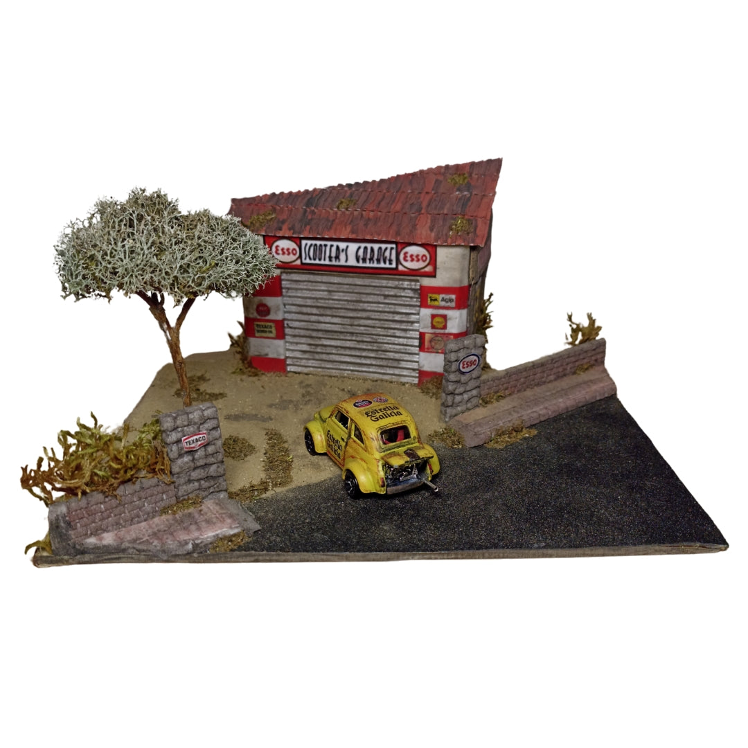 Diorama Scooter's Garage