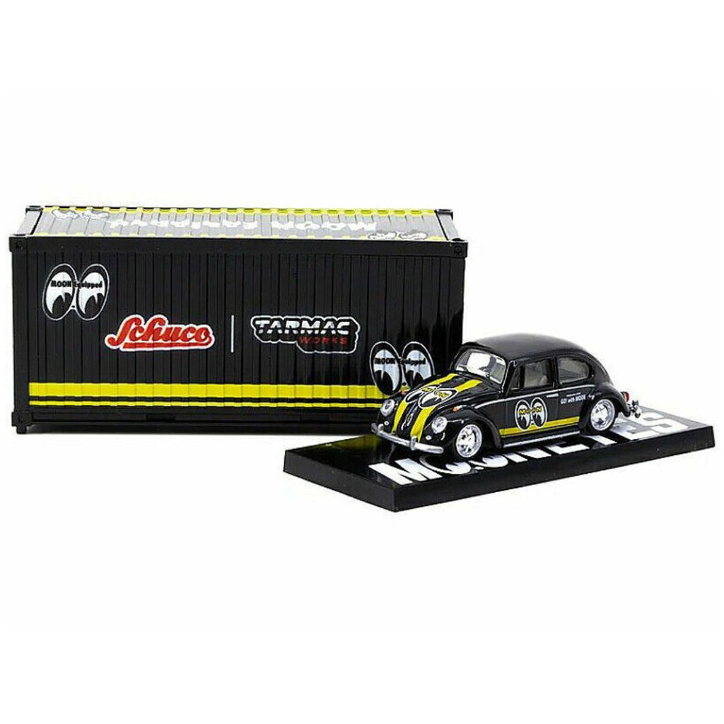 Tarmac Works Volkswagen Beetle Mooneyes with Container