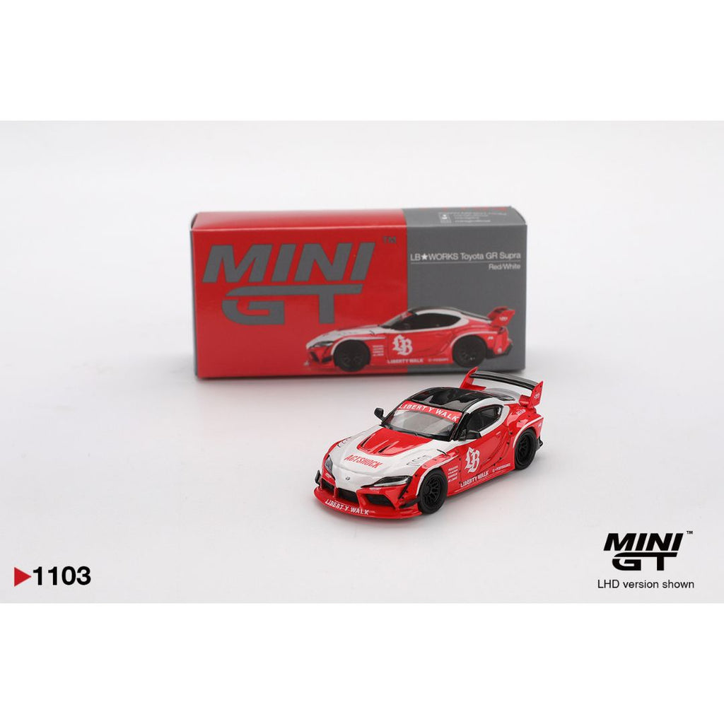 Mini GT LB★WORKS Toyota GR Supra Red - 1103