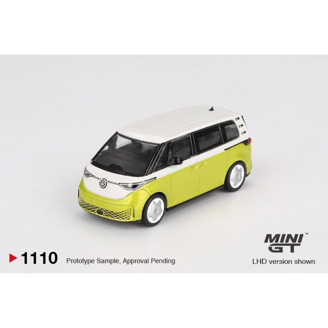 Mini GT Volkswagen ID.Buzz Candy White/ Pomelo Yellow - 1110